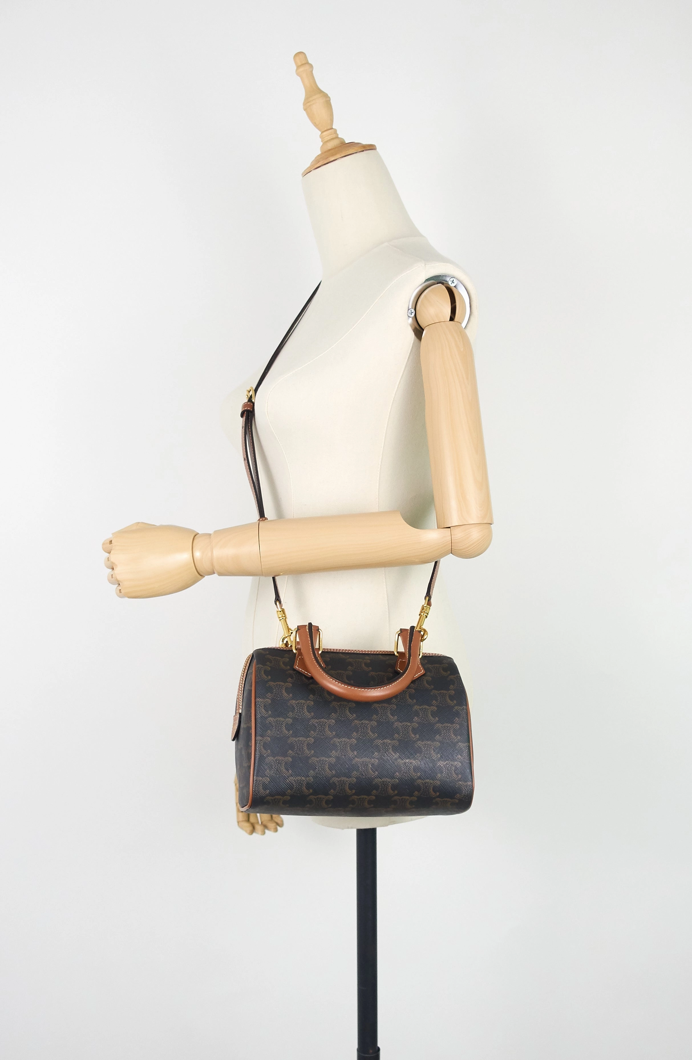 Boston Small Triomphe Canvas Bag