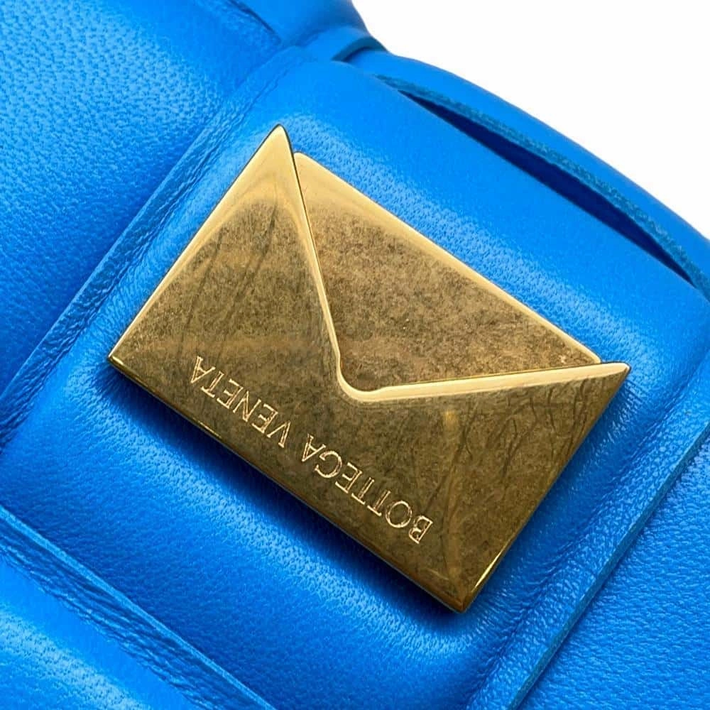 Bottega Veneta Cassette ChainShoulder Bag Light Blue631421 Lambskin