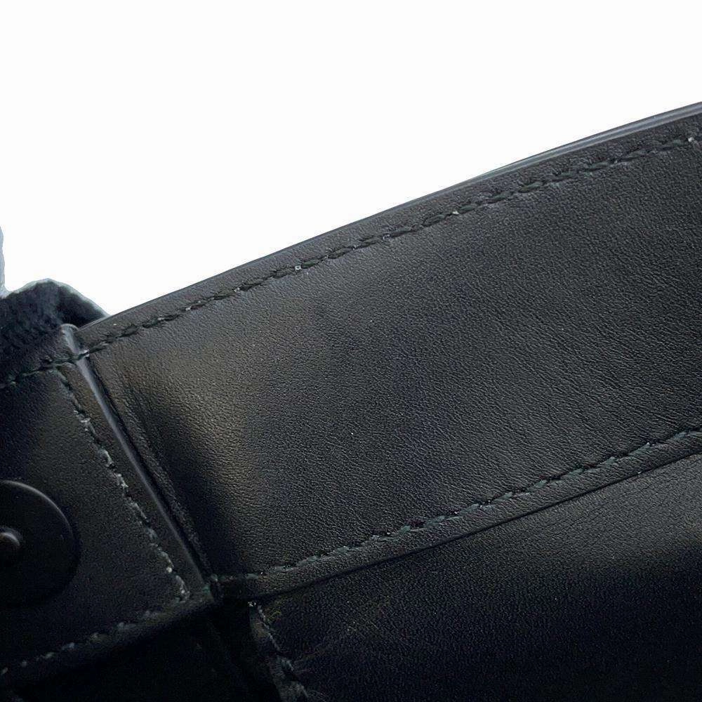 Bottega Veneta Drawstring Bucket Shoulder Black Leather