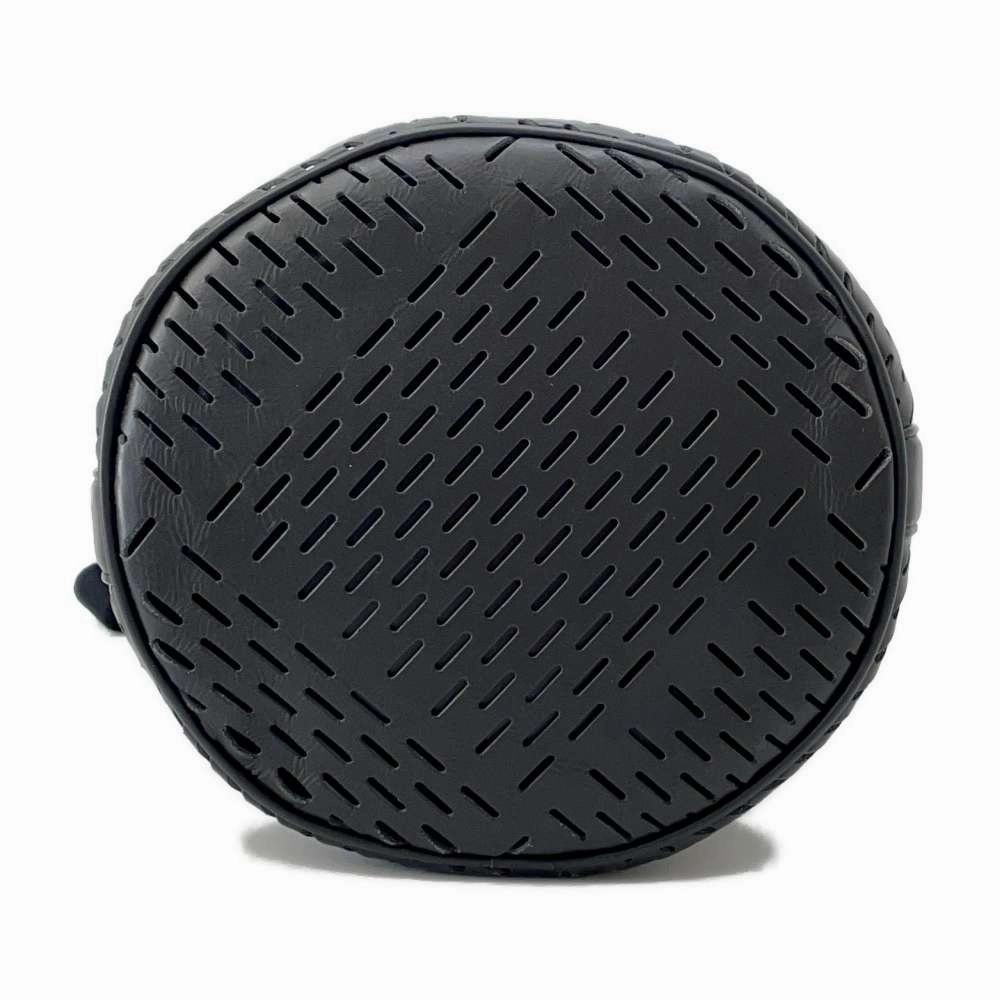 Bottega Veneta Drawstring Bucket Shoulder Black Leather