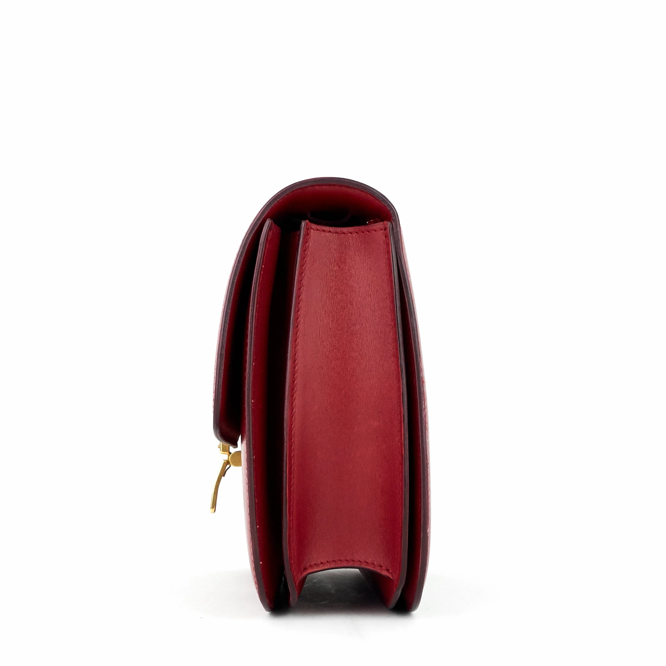Box Flap Medium Calf Leather Bag