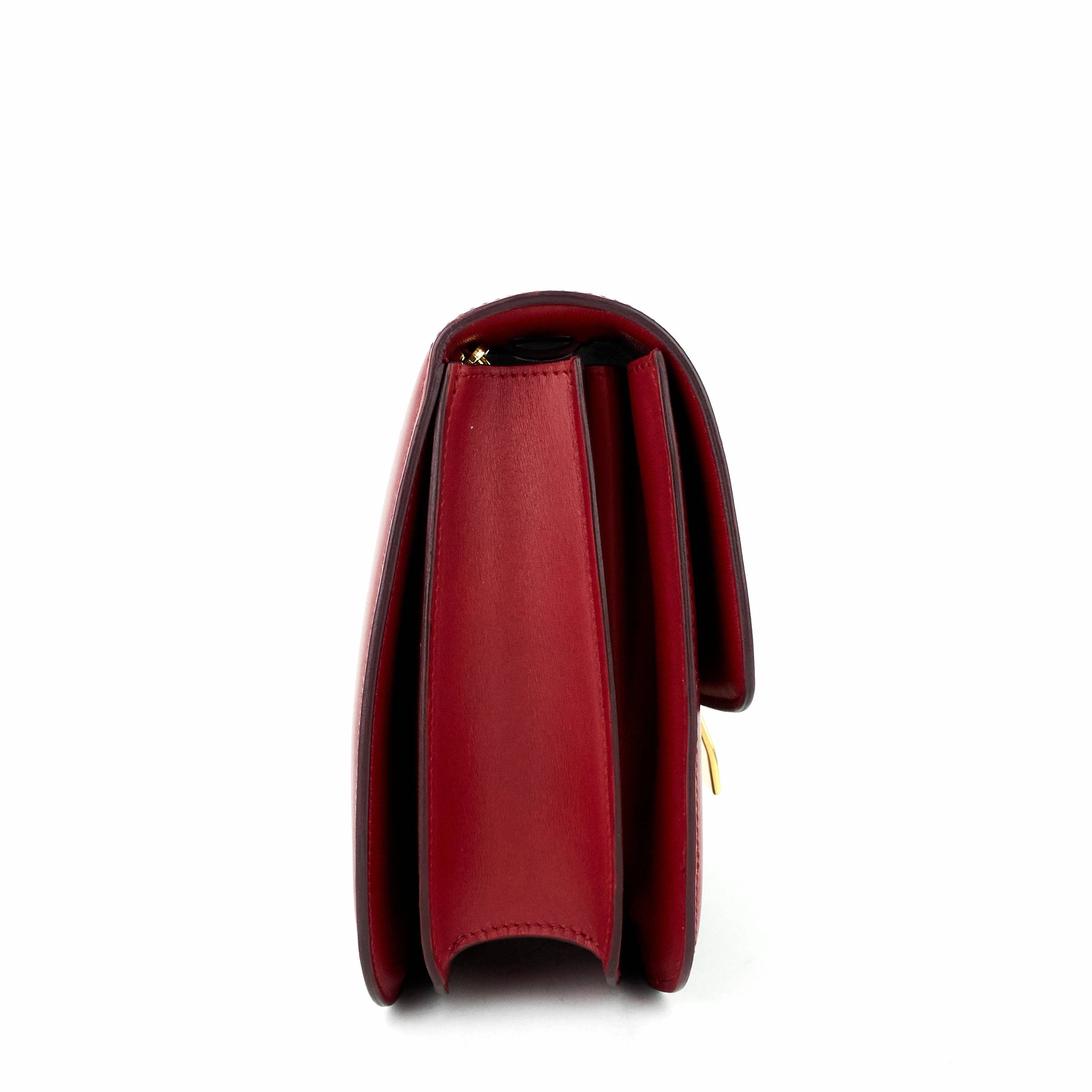Box Flap Medium Calf Leather Bag
