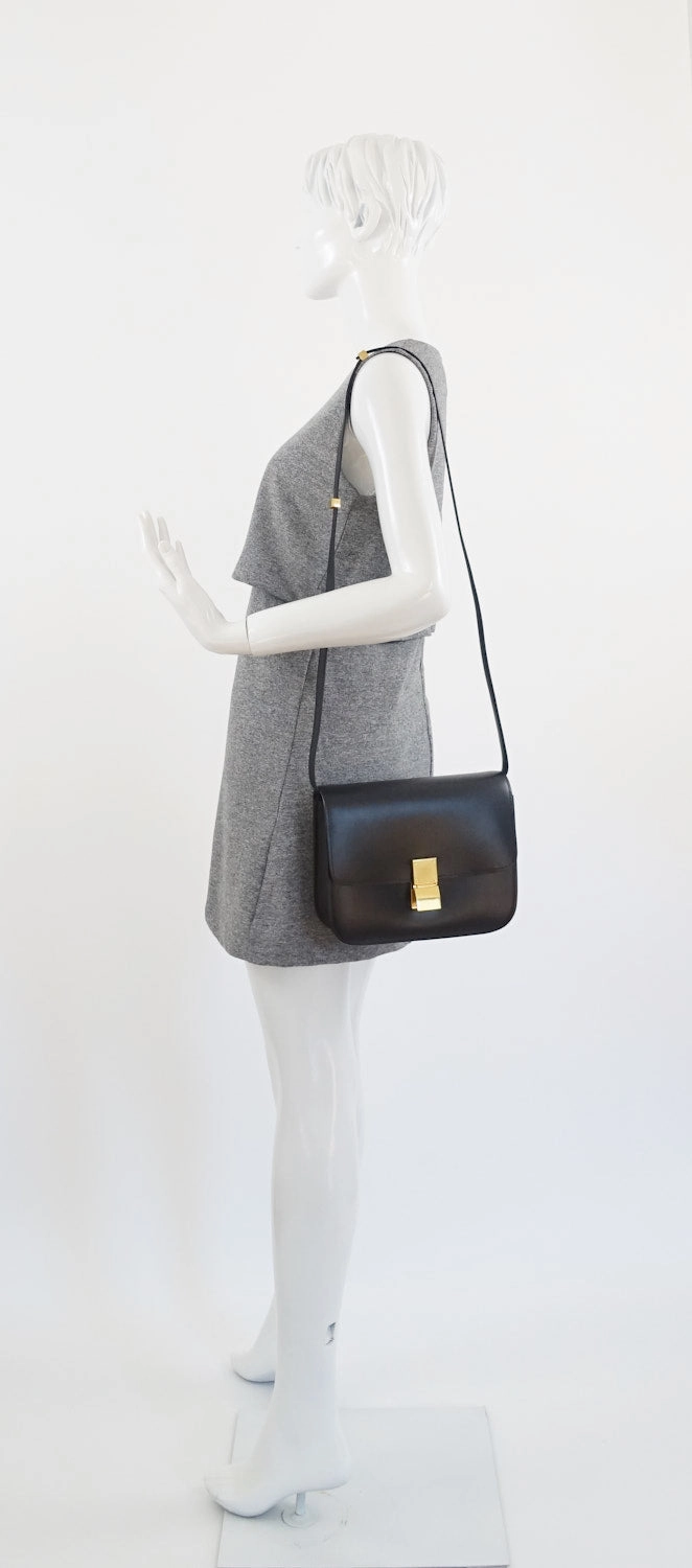 Box Smooth Calf Leather Medium Bag