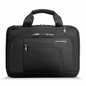 Briggs & Riley Contact Small Brief, Black, One Size