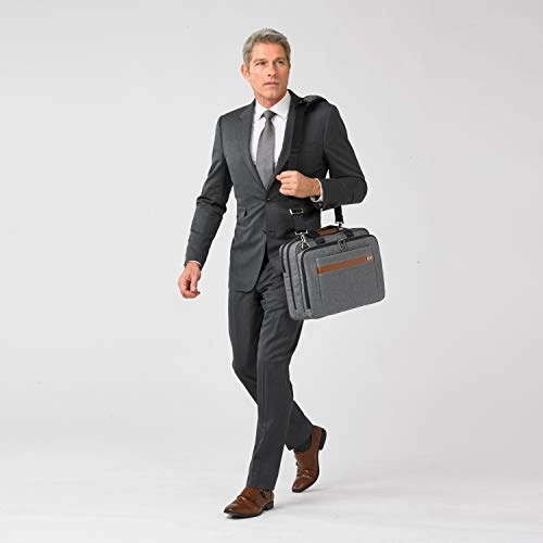 Briggs & Riley Kinzie Street Medium Brief Briefcase, Grey, One Size