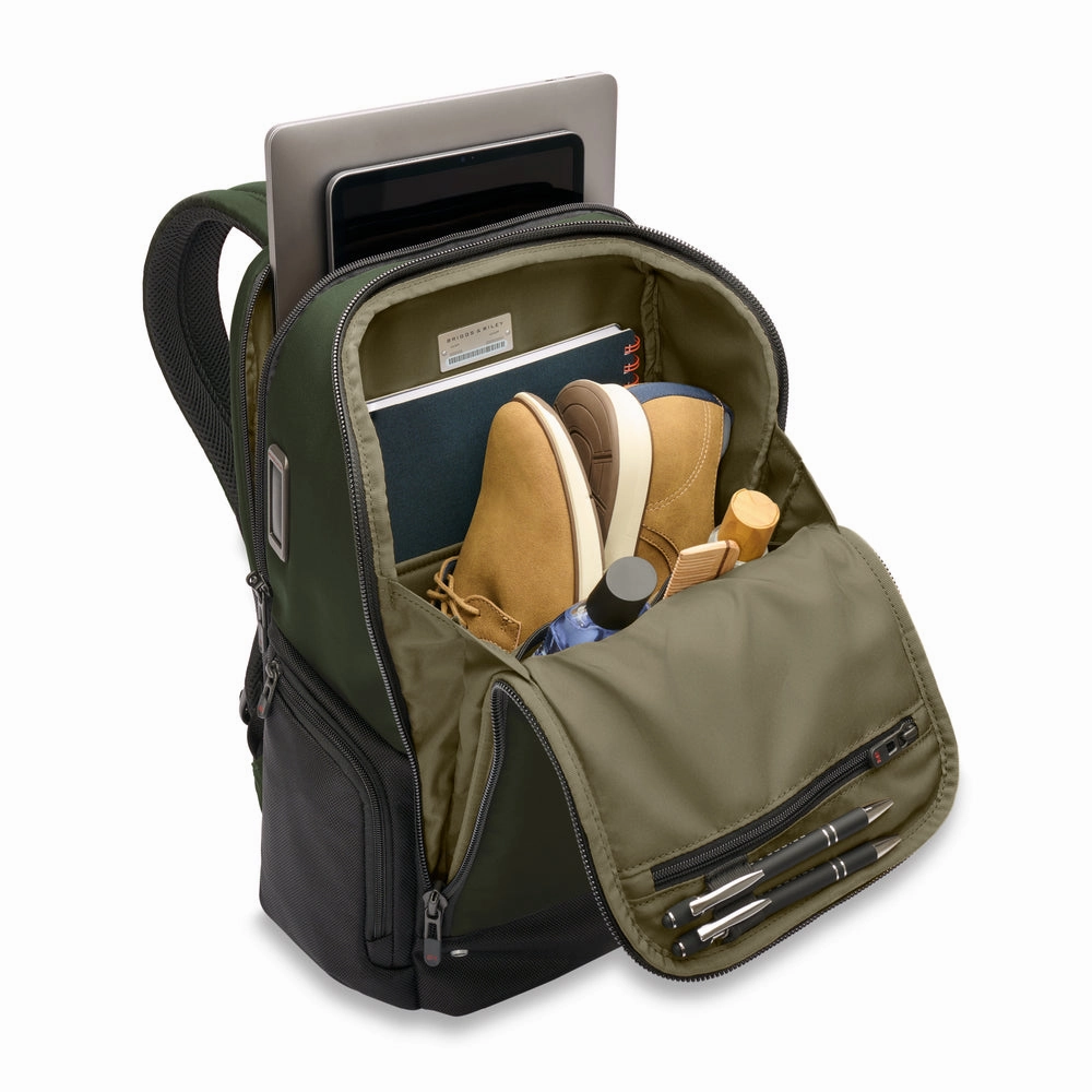 Briggs & Riley Recycled Day Bag Medium Widemouth Backpack