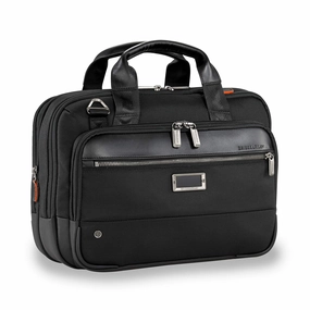 Briggs & Riley @work Leather Accent Medium Brief