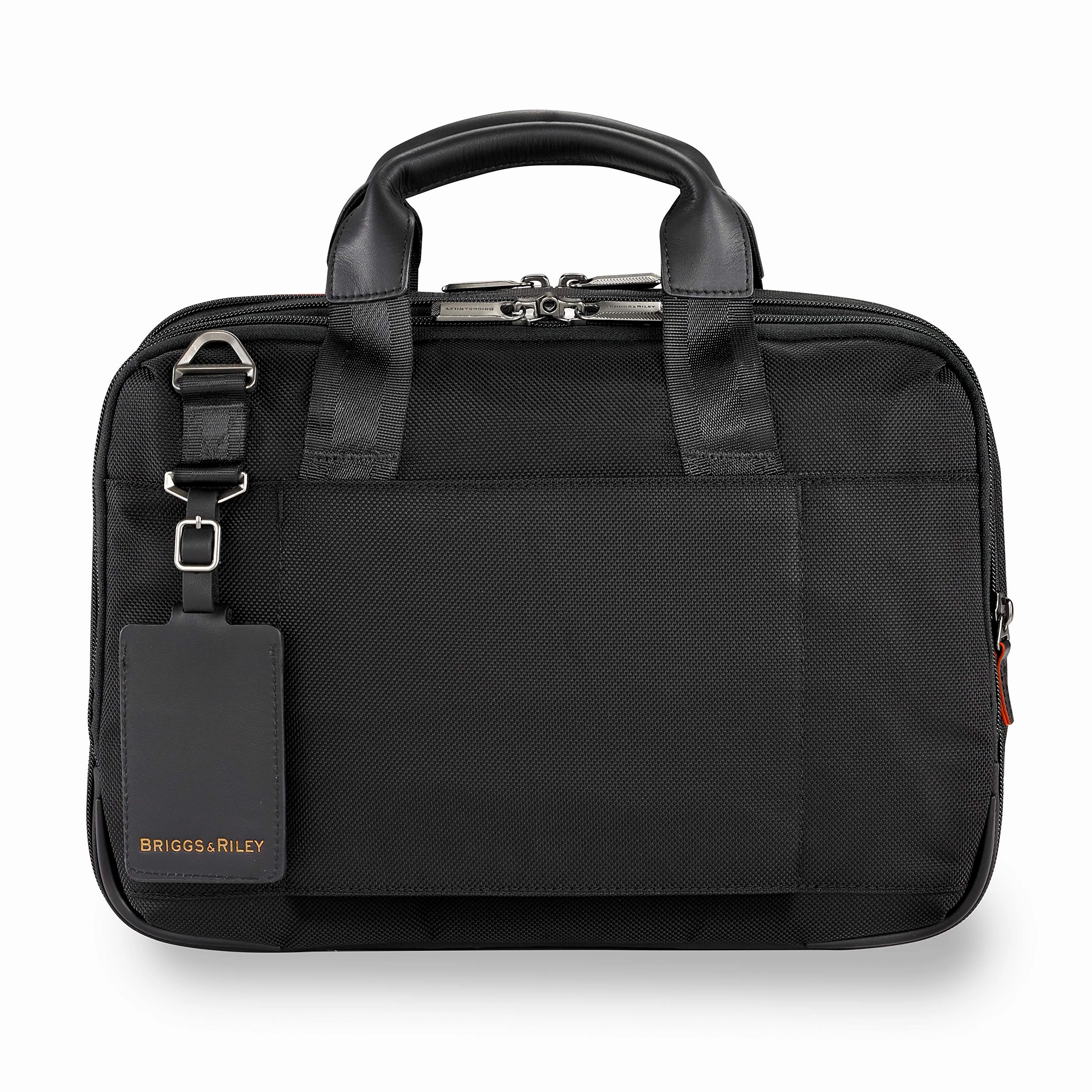 Briggs & Riley @work Leather Accent Medium Brief