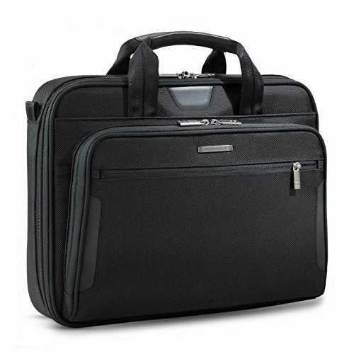 Briggs & Riley @Work Luggage Slim Brief, Black, One Size
