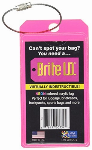 Brite I.D. Luggage Tag