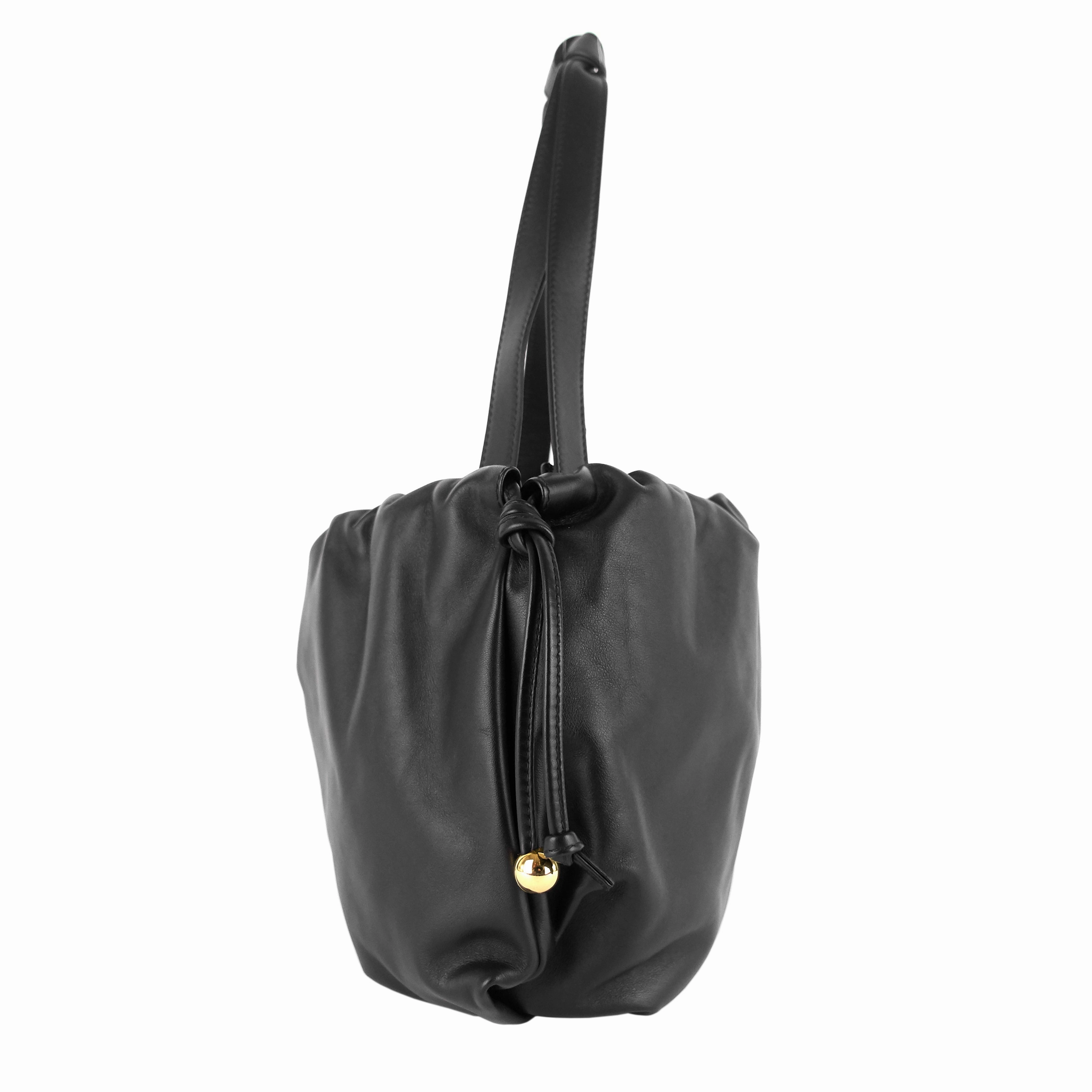 Bulb Medium Leather Bag