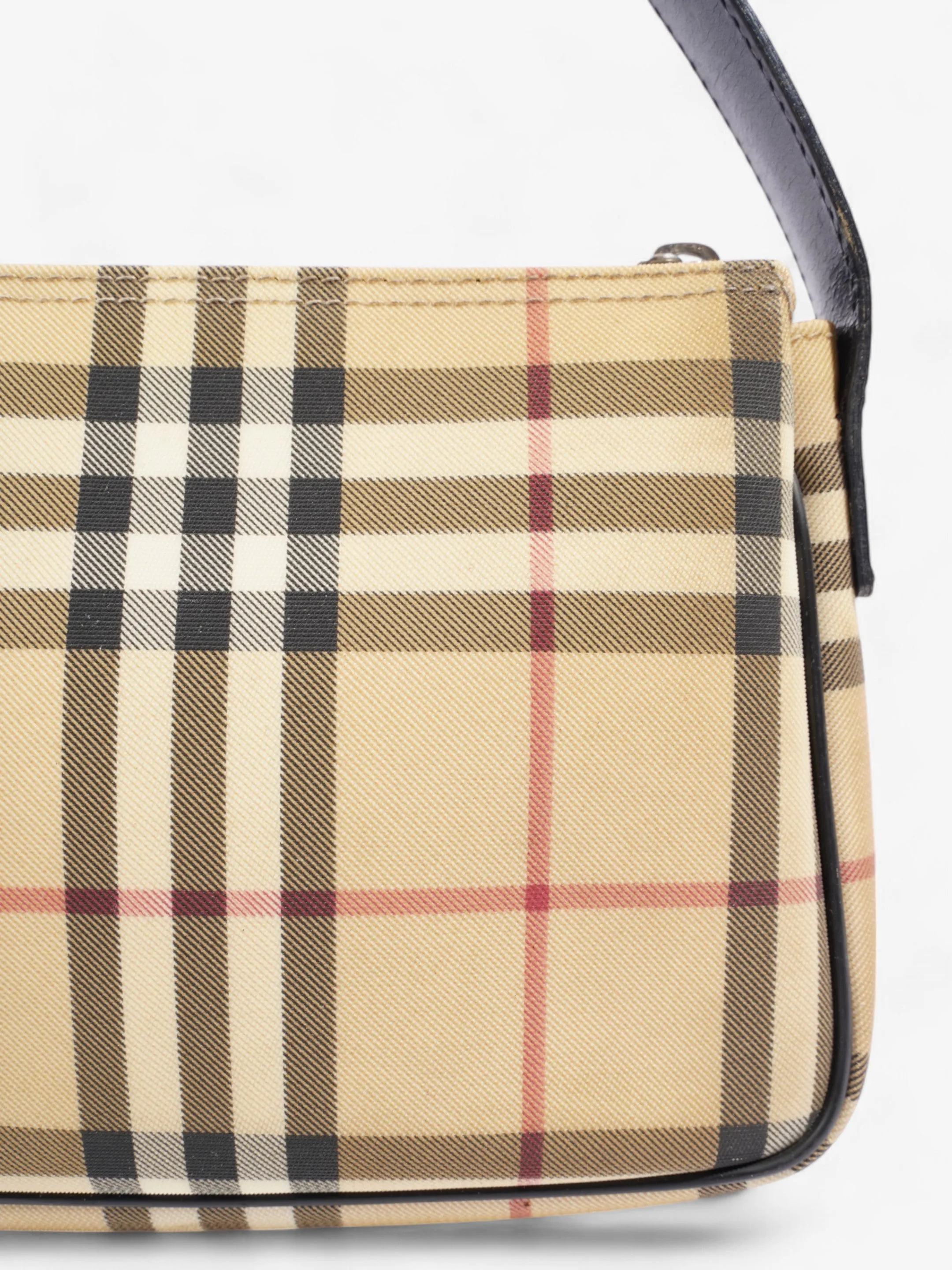 Burberry Check Shoulder Bag Nova Check PVC