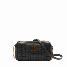 Burberry Quilted Leather Lola Crossbody Bag