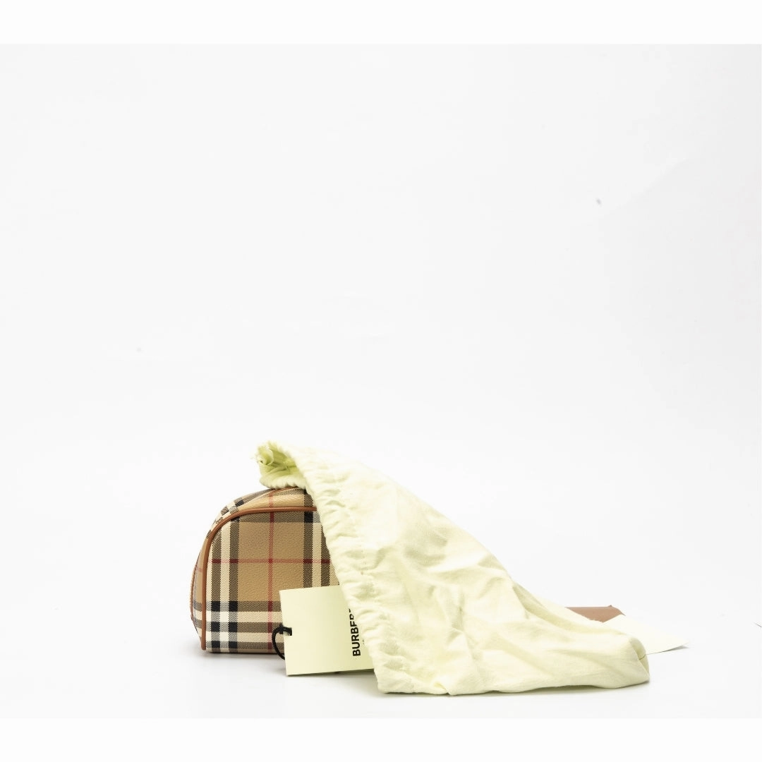 Burberry Small Check Travel Pouch