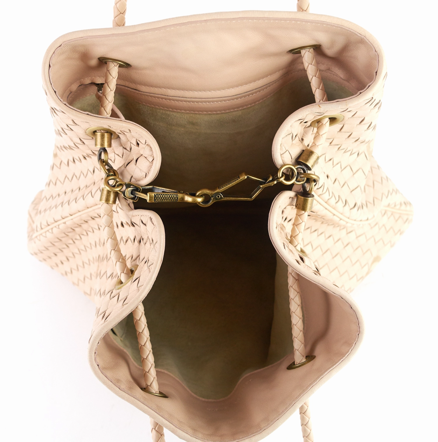 Butterfly Lambskin Leather Hobo Bag