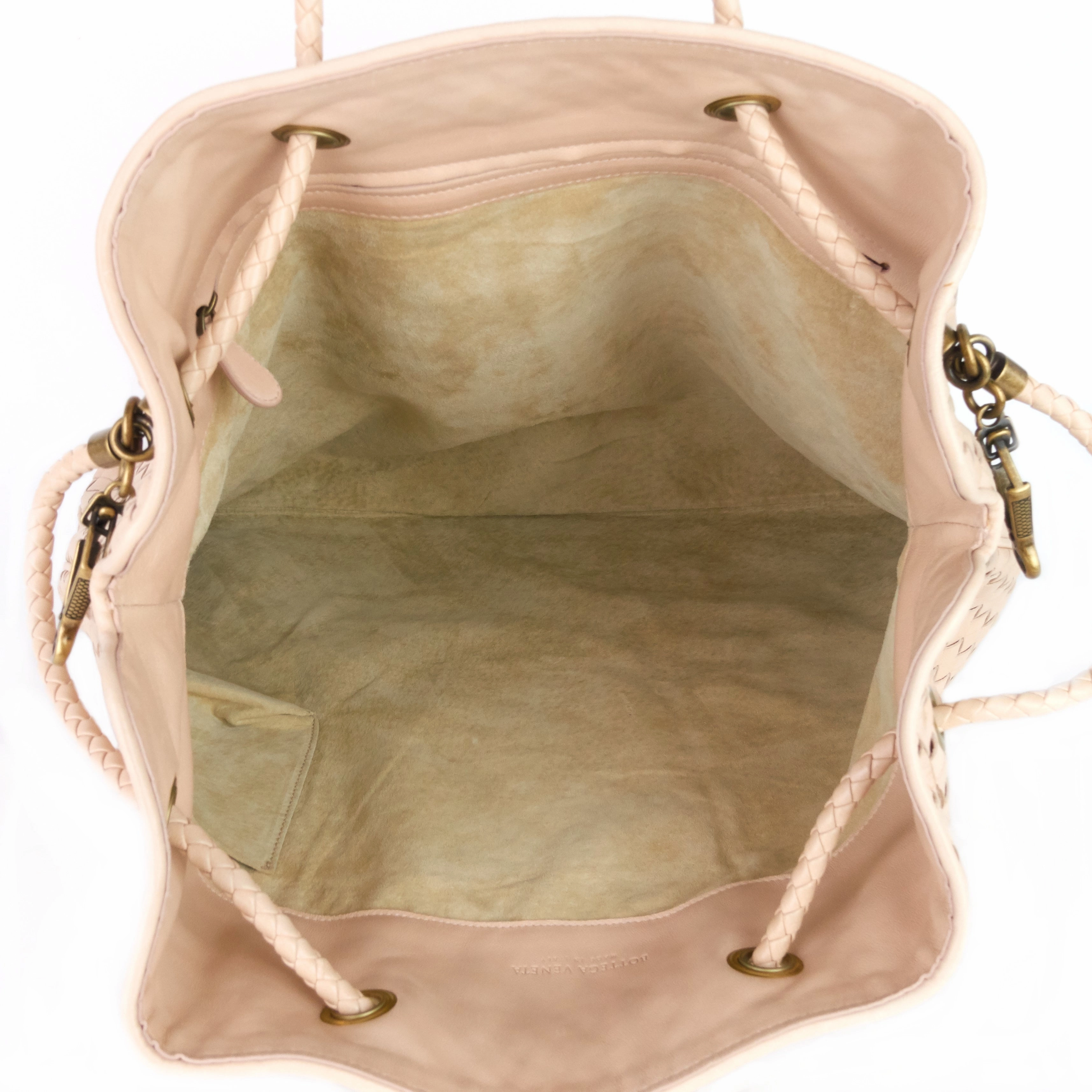 Butterfly Lambskin Leather Hobo Bag