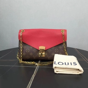Buy Louis Vuitton Pallas Chain Shoulder Bag Monogram Canvas B18-4