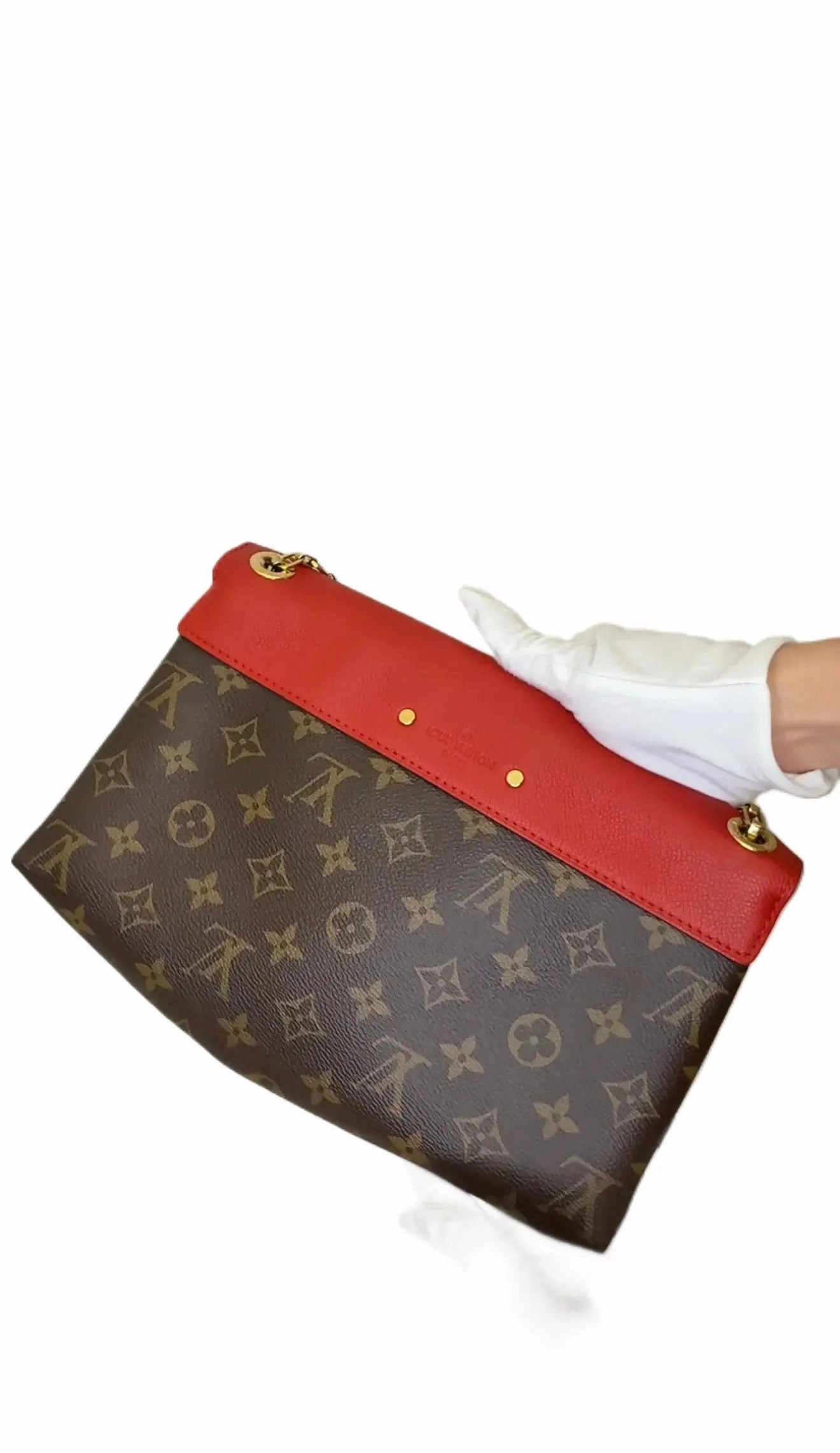 Buy Louis Vuitton Pallas Chain Shoulder Bag Monogram Canvas B18-4