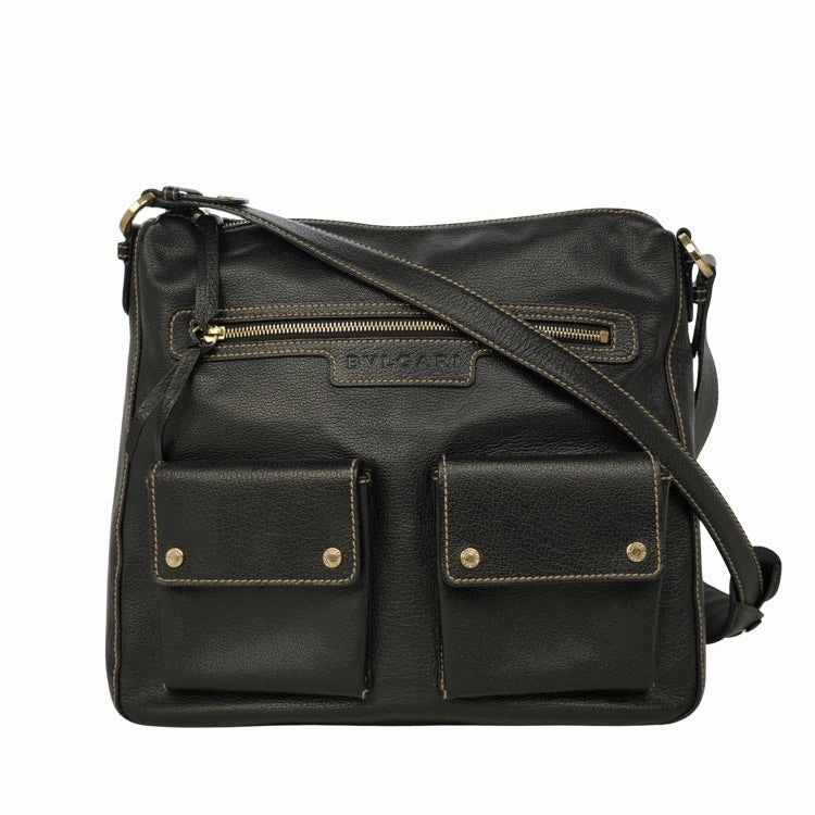 BVLGARI Black 2Way Tote Shoulder Bag