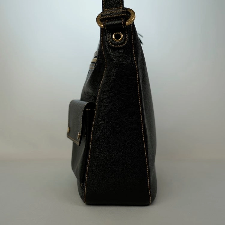 BVLGARI Black 2Way Tote Shoulder Bag