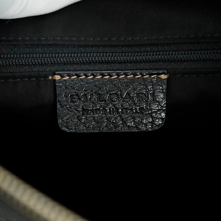 BVLGARI Black 2Way Tote Shoulder Bag