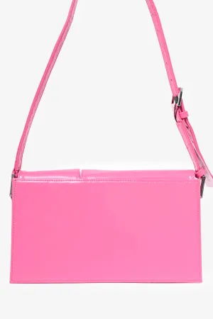 By Far Pink Patent Billy Shoulder Bag (As Is)