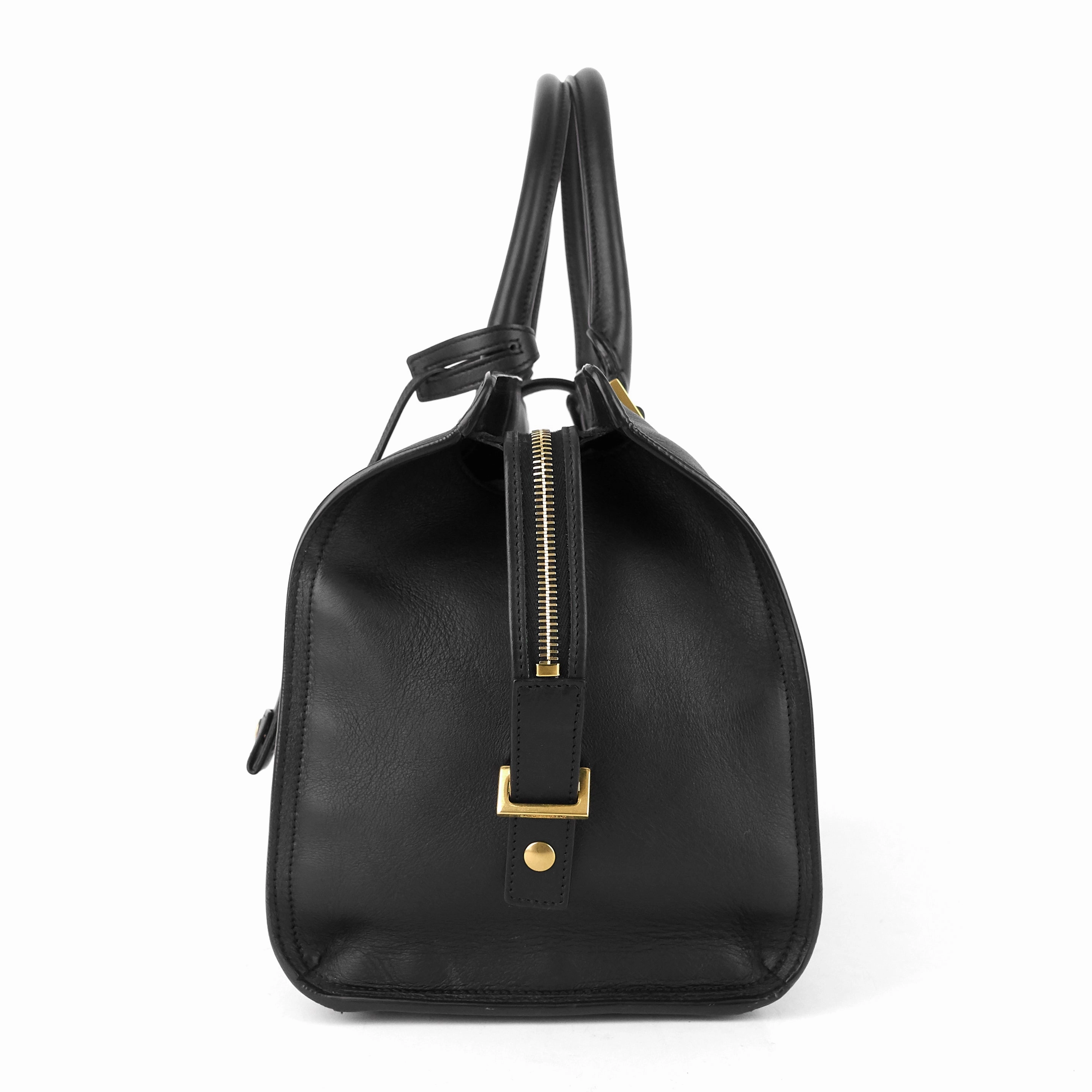 Cabas Classique Y Leather Handbag