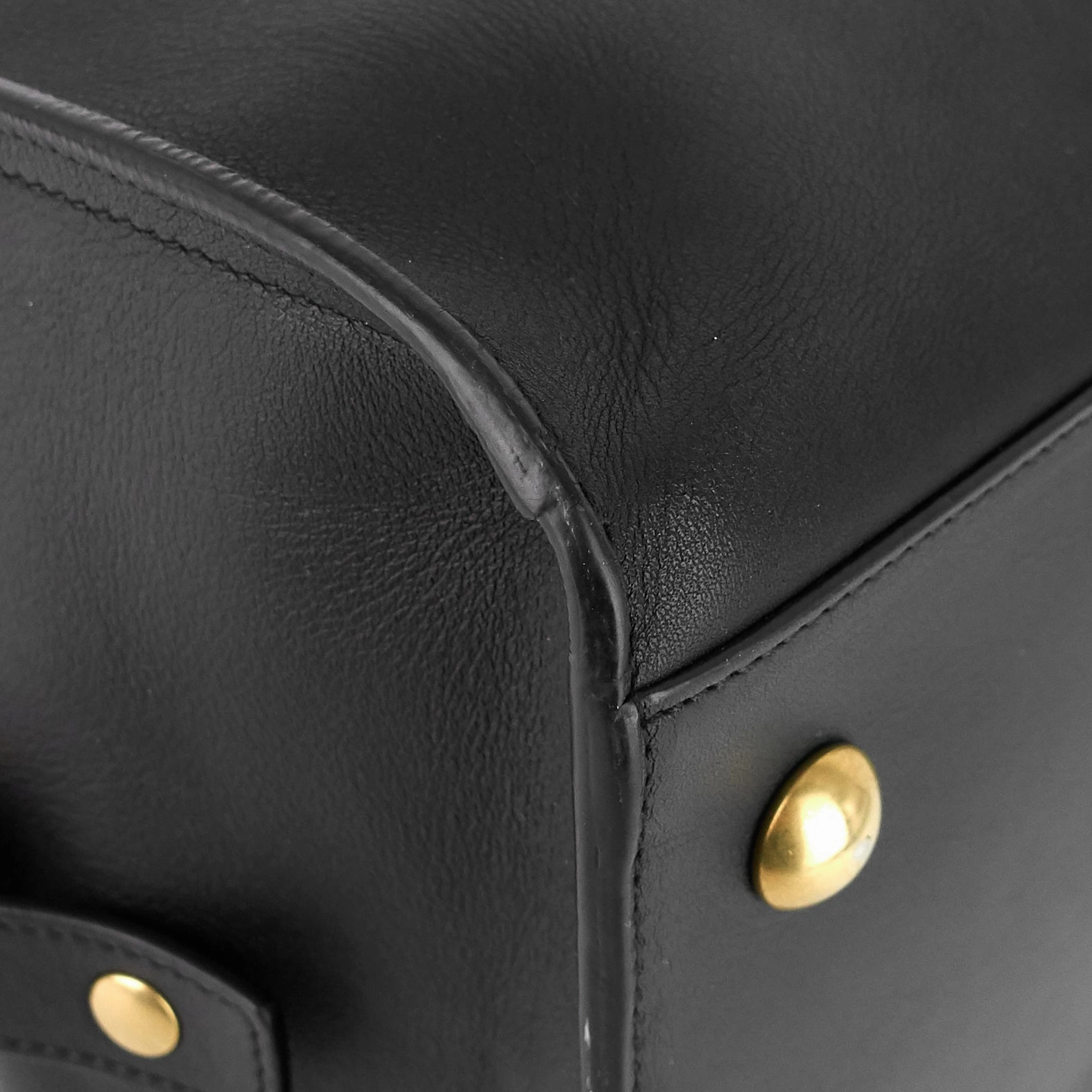Cabas Classique Y Leather Handbag