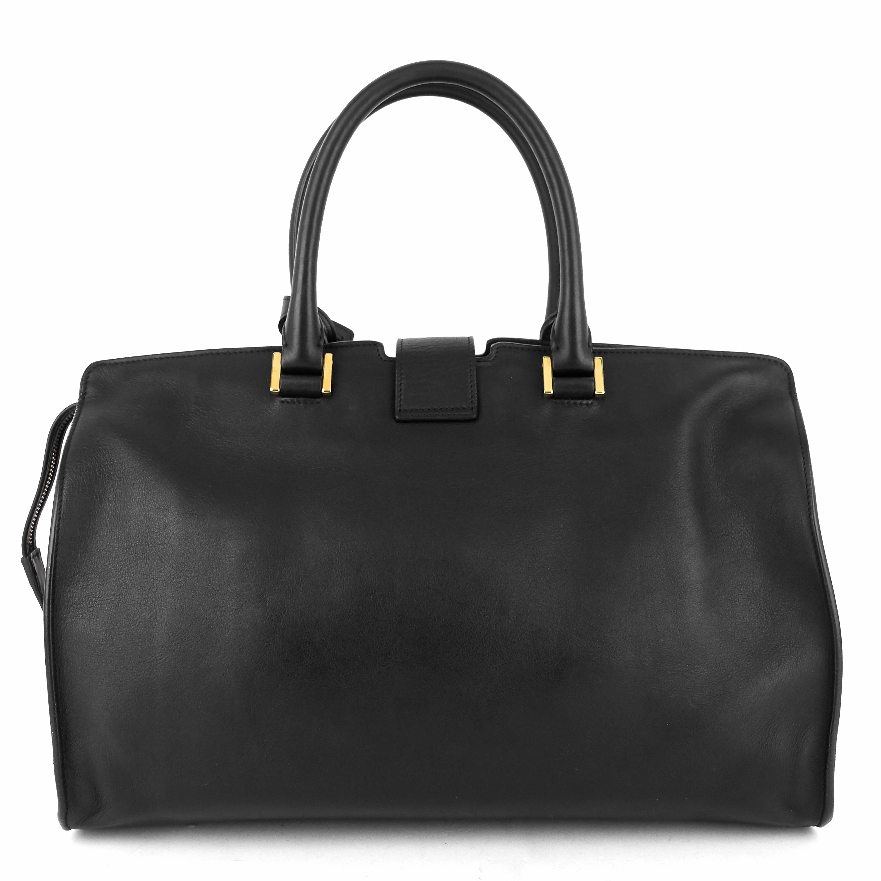 Cabas Classique Y Leather Handbag