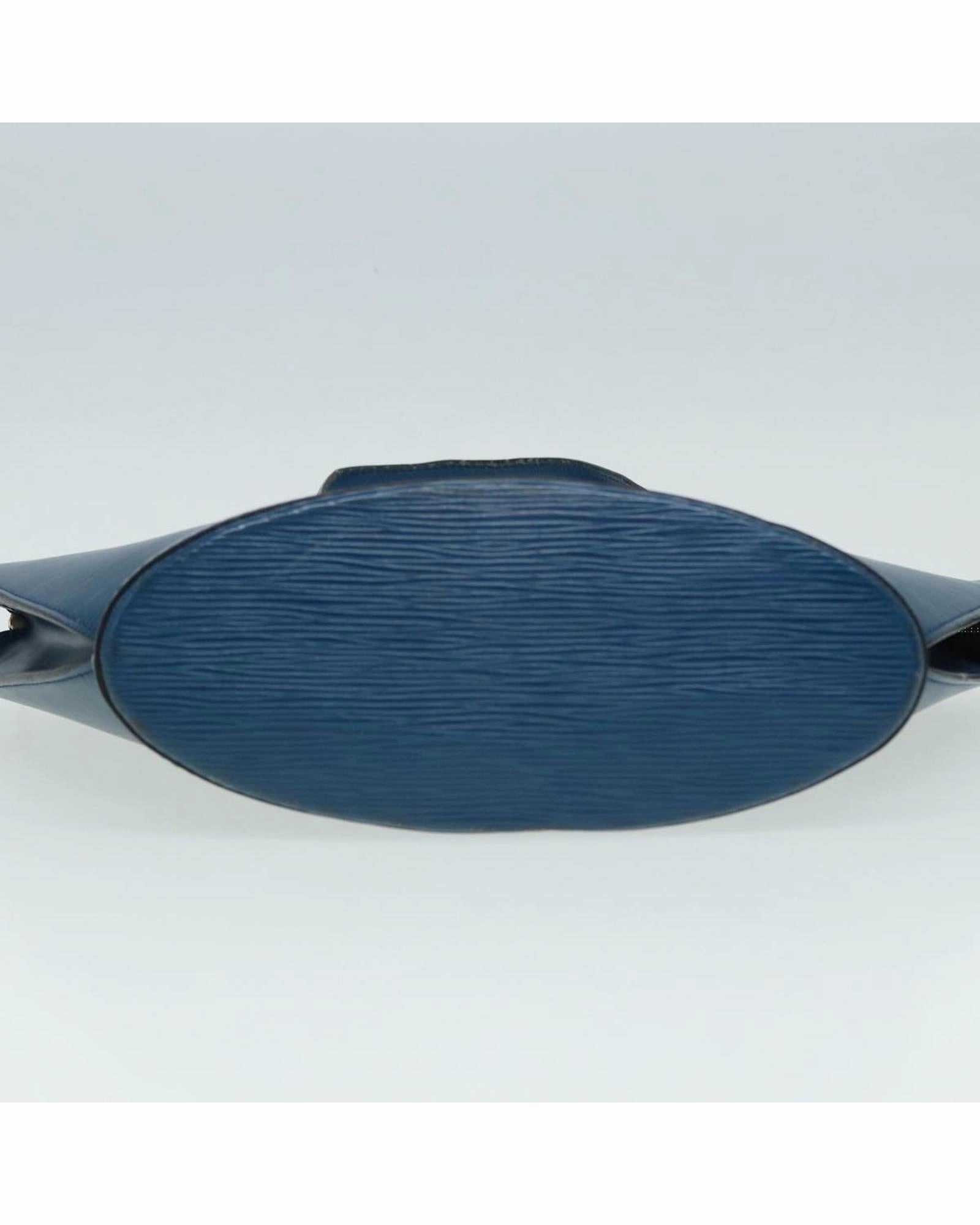 Cabas Piano Shoulder Bag Blue