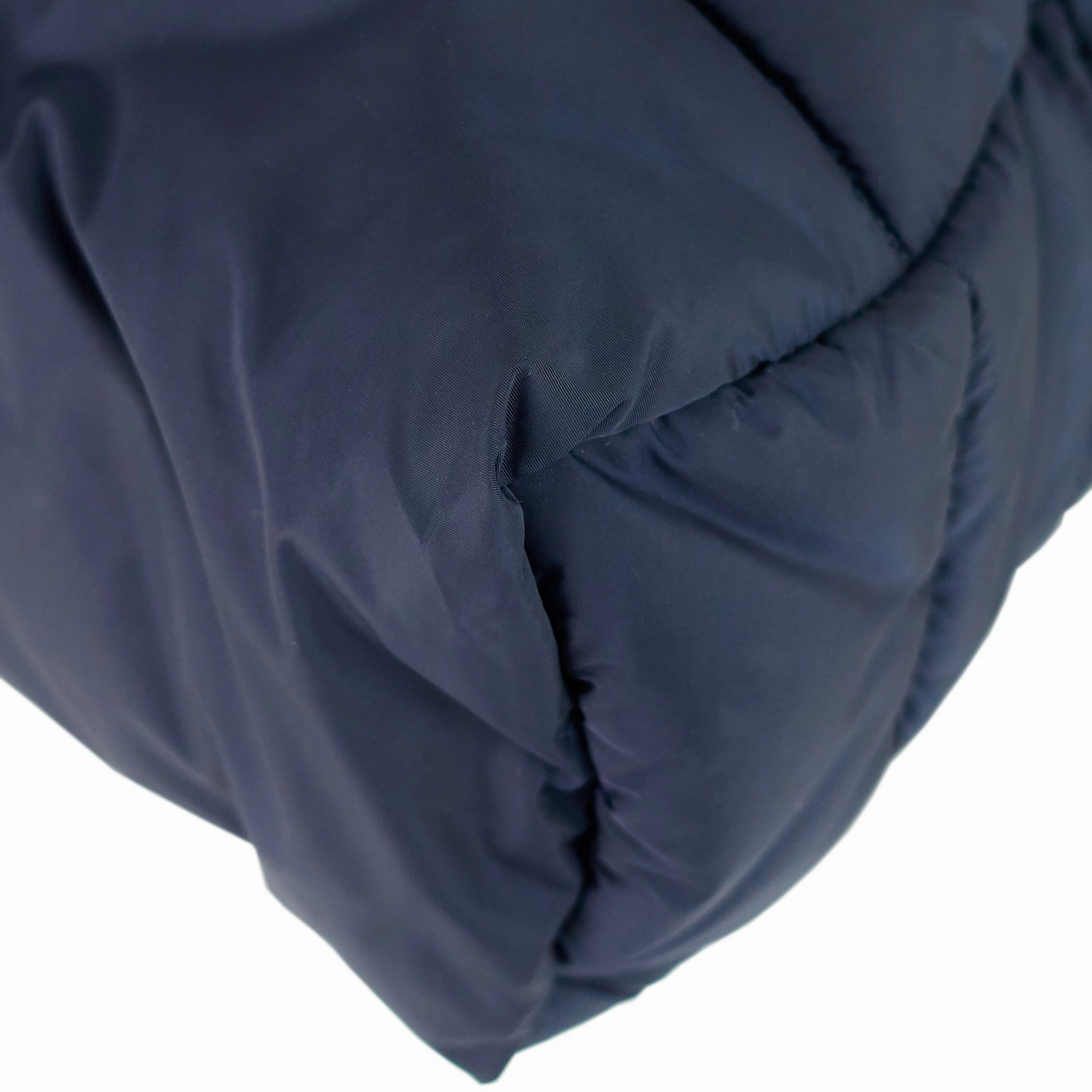 Cable Nylon Puffer Tote Bag