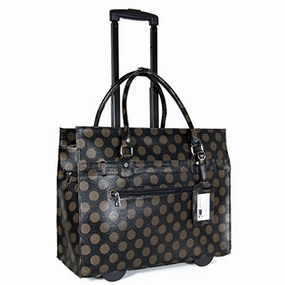 Cabrelli Dot Laptop Rollerbrief, Black, One Size