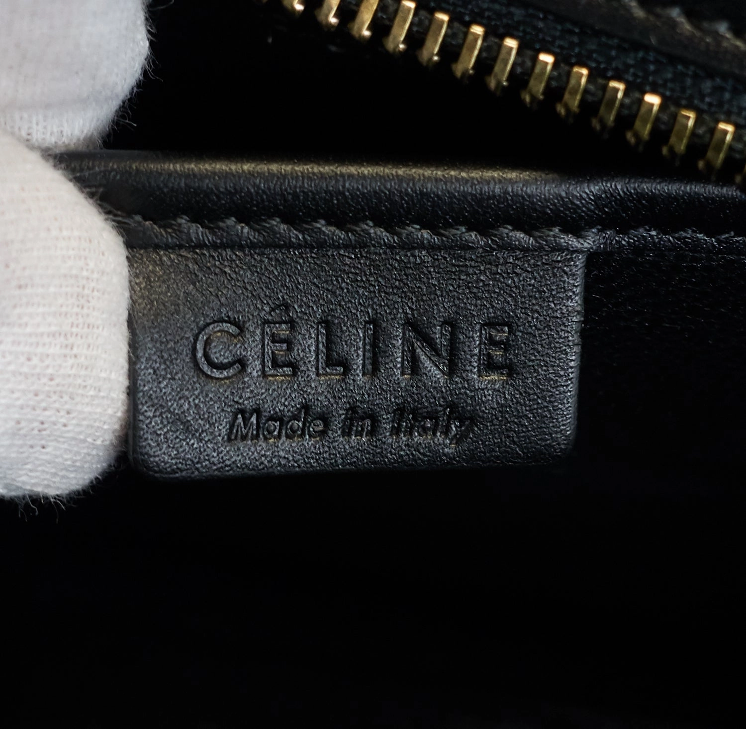 Calf Leather and Suede Tricolour Nano Luggage Bag