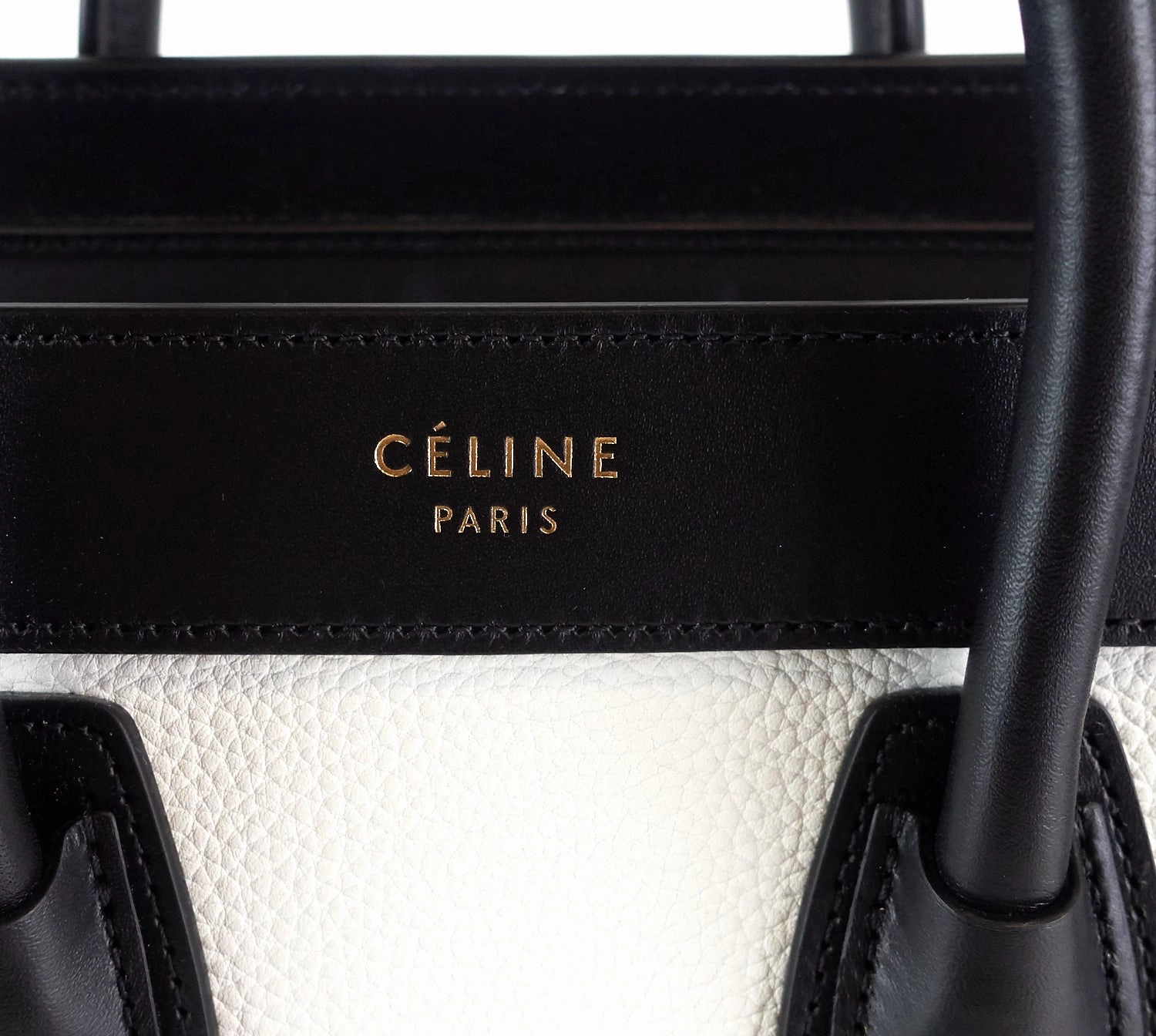 Calf Leather and Suede Tricolour Nano Luggage Bag