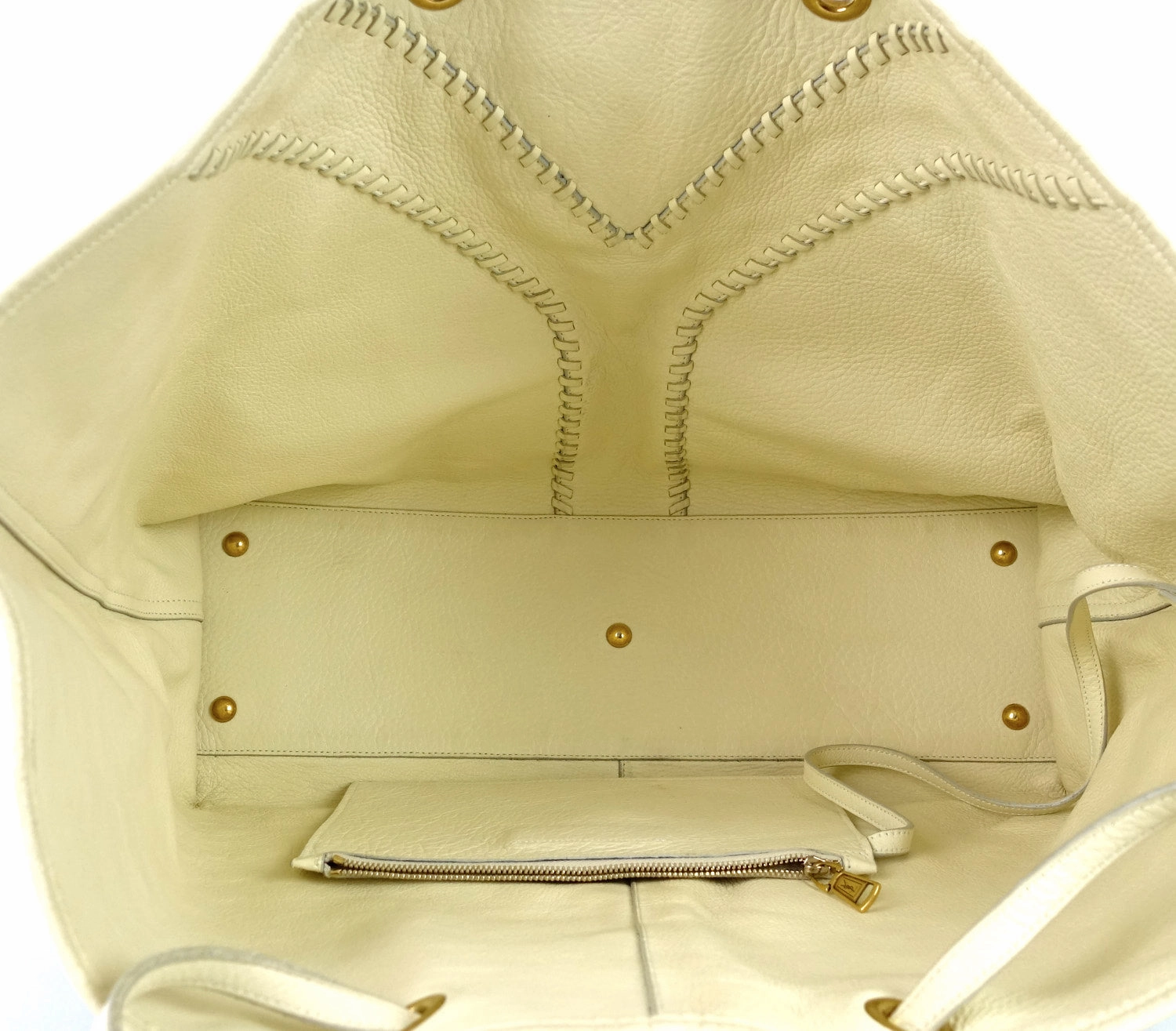 Calf Leather Reversible Tote Bag