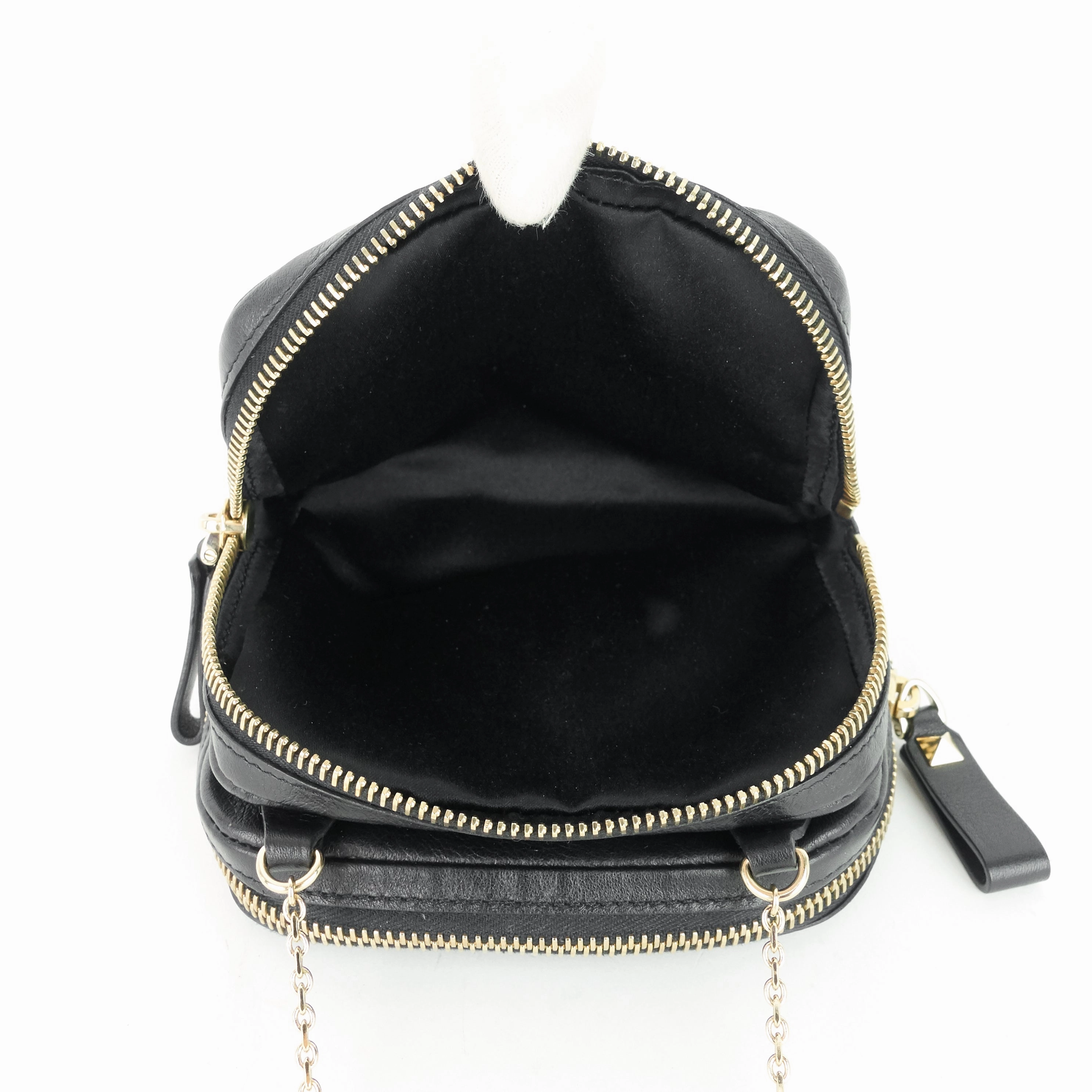 Calfskin Leather Wallet on Chain WOC