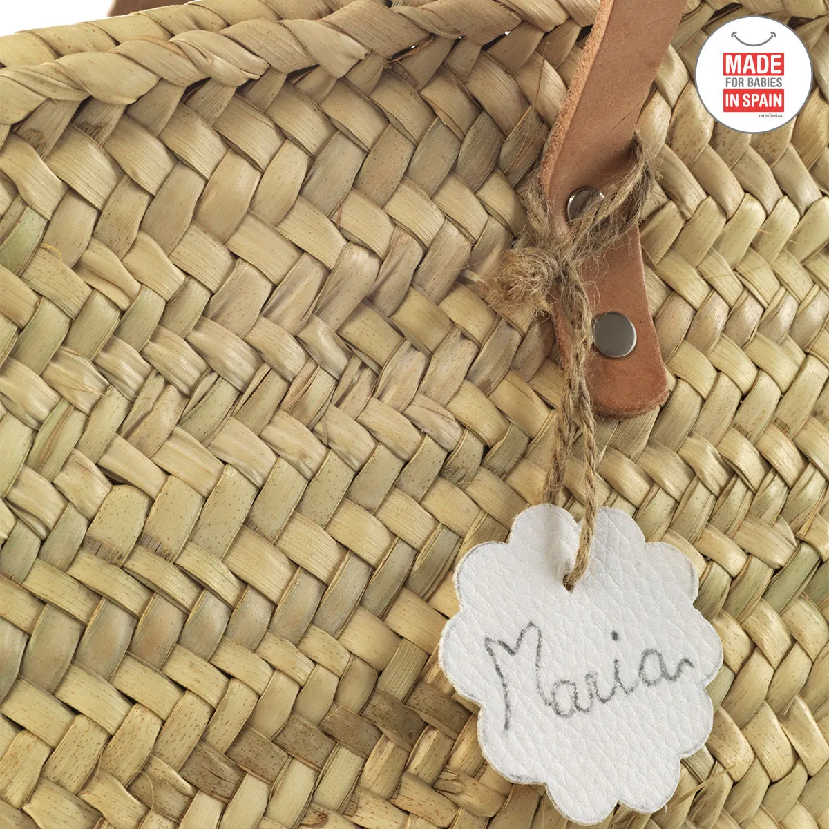 Cambrass Palm Beach Basket Tassel Azulon