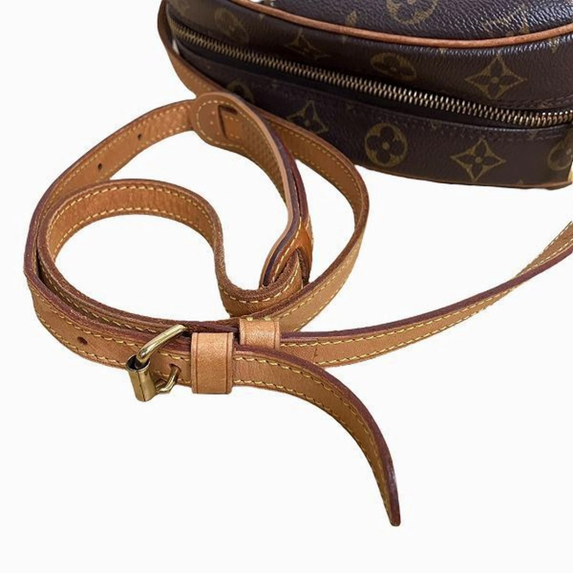 Canvas Crossbody Bag with Metal Fittings