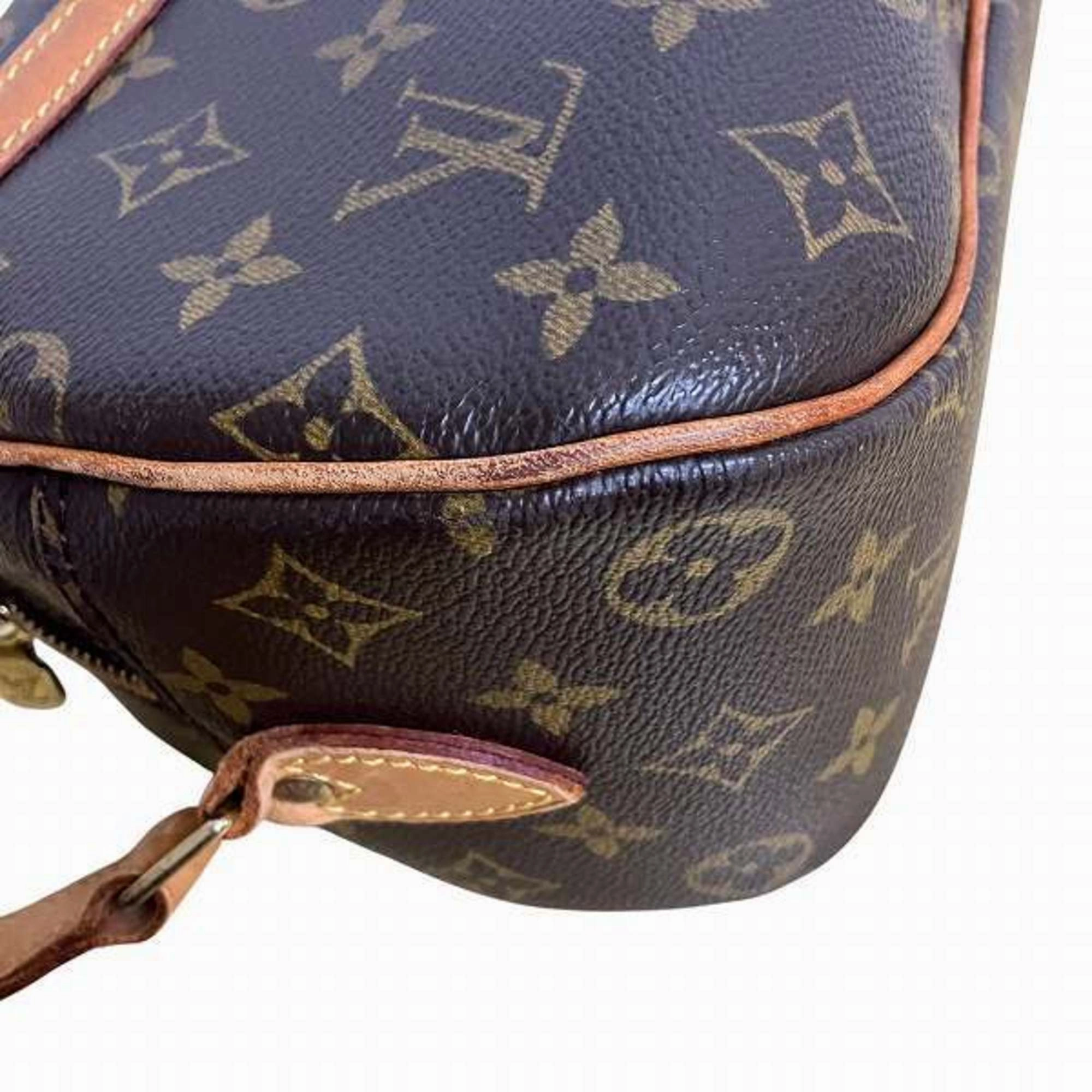 Canvas Crossbody Bag with Metal Fittings