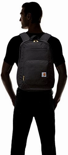 Carhartt Legacy Classic Work Backpack With Padded Laptop Sleeve, Black