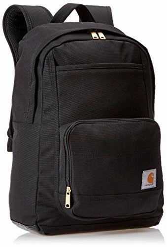 Carhartt Legacy Classic Work Backpack With Padded Laptop Sleeve, Black