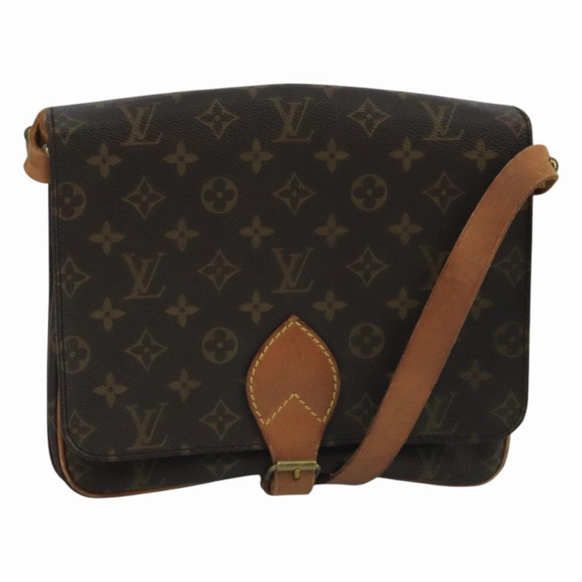 Cartouchiere Canvas Shoulder Bag