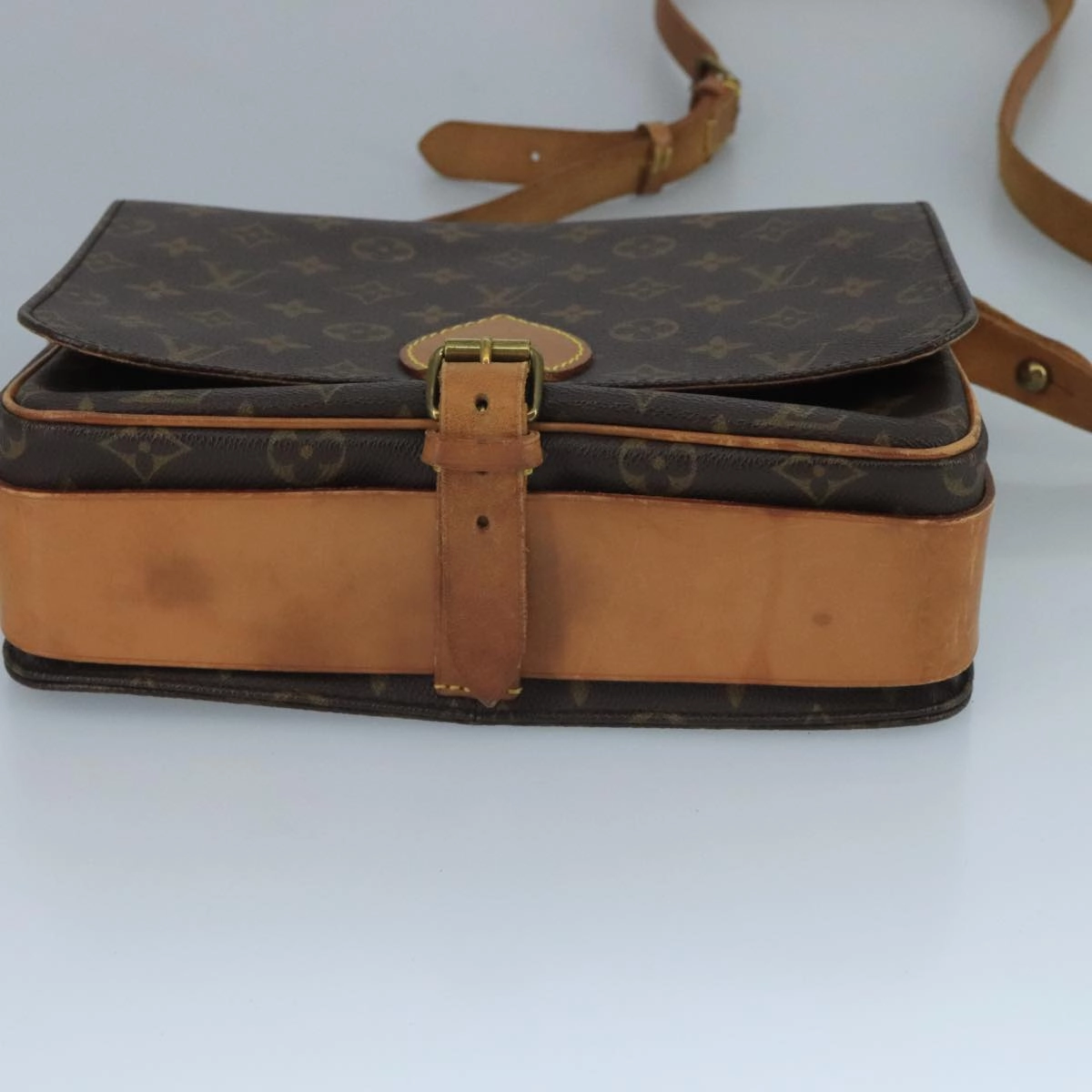 Cartouchiere Canvas Shoulder Bag