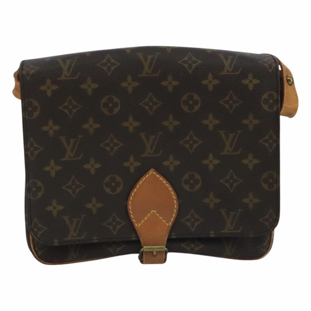 Cartouchiere Canvas Shoulder Bag