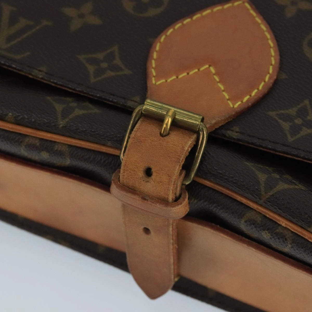 Cartouchiere Canvas Shoulder Bag
