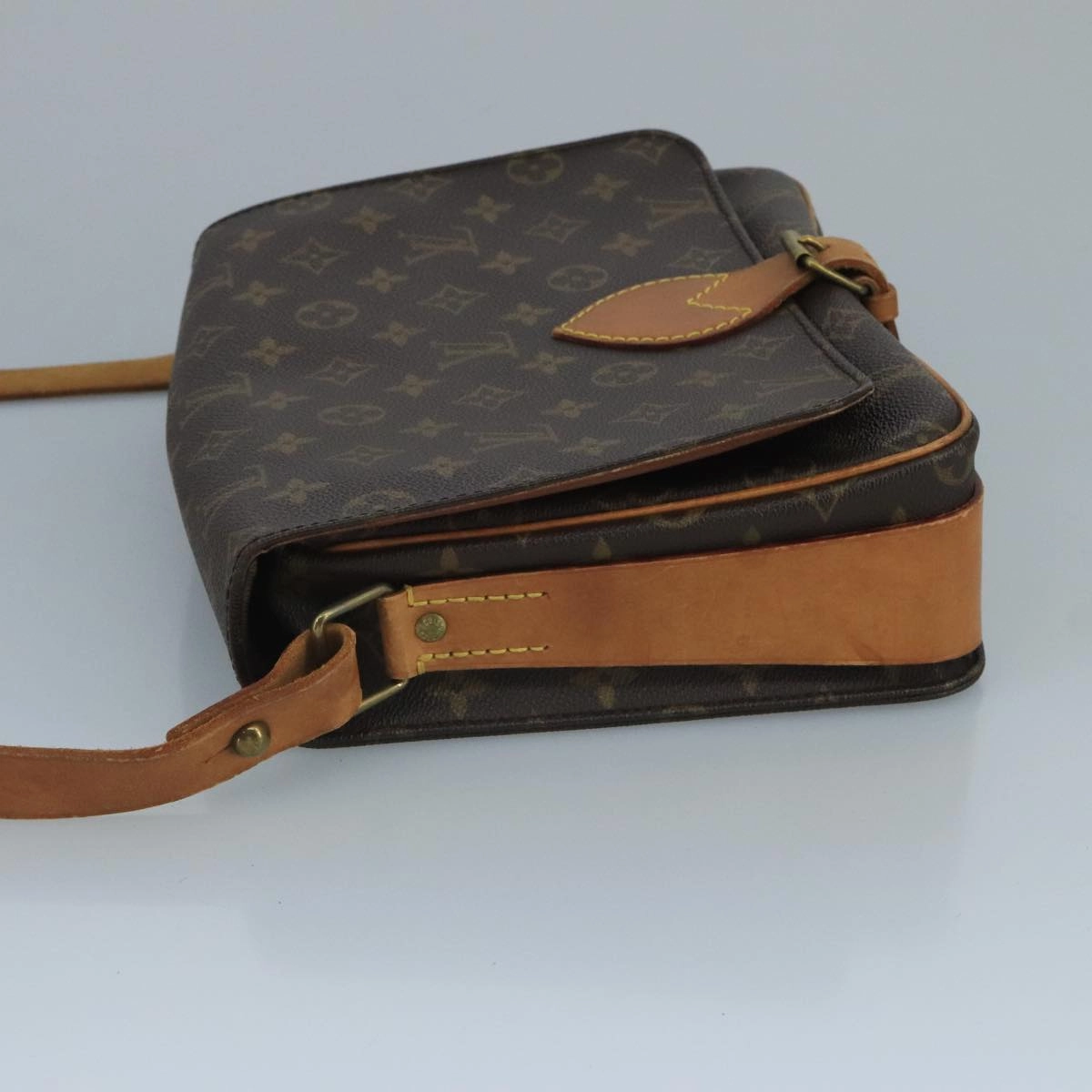 Cartouchiere Canvas Shoulder Bag