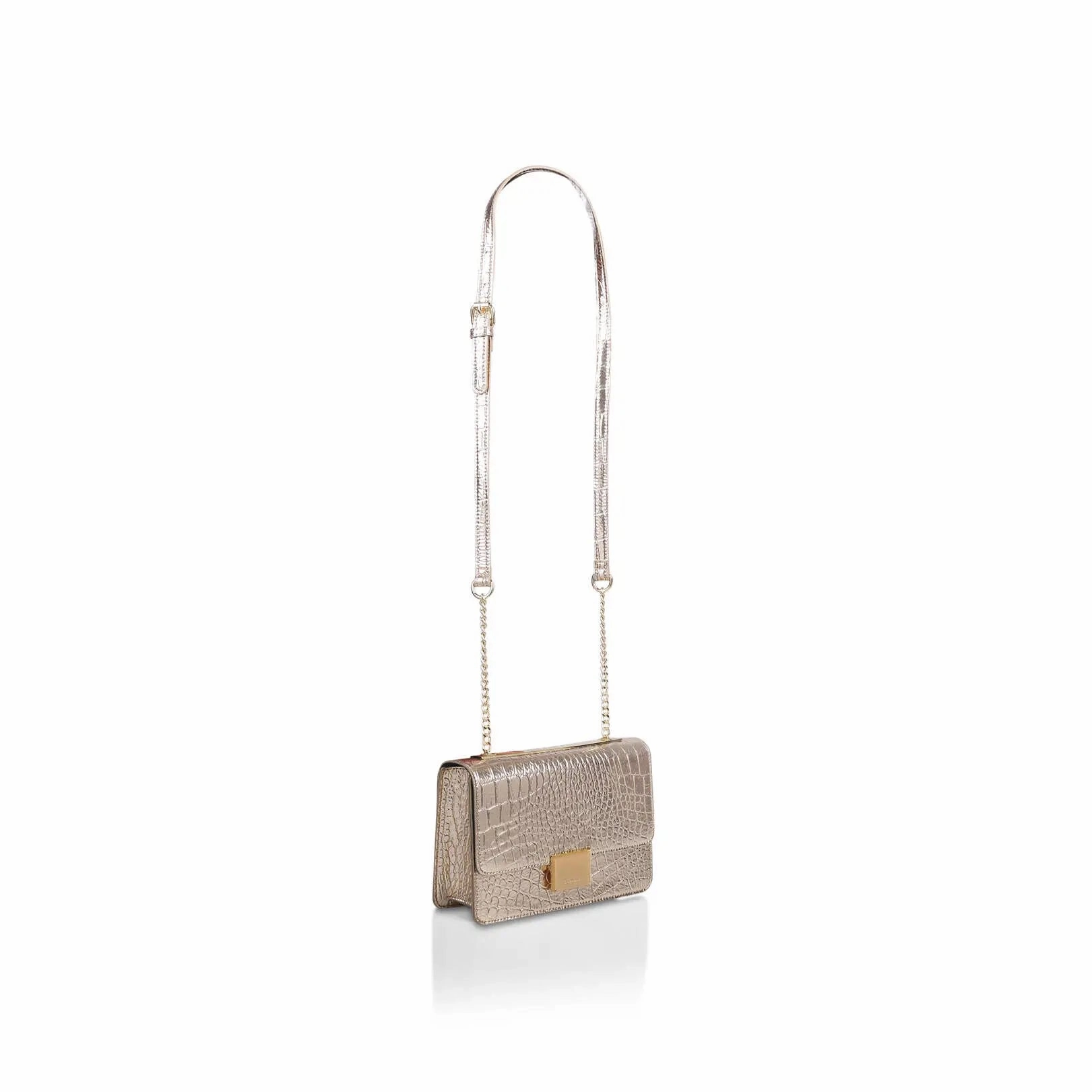 Carvela Jessica Back Pocket Crossbody bag-Gold