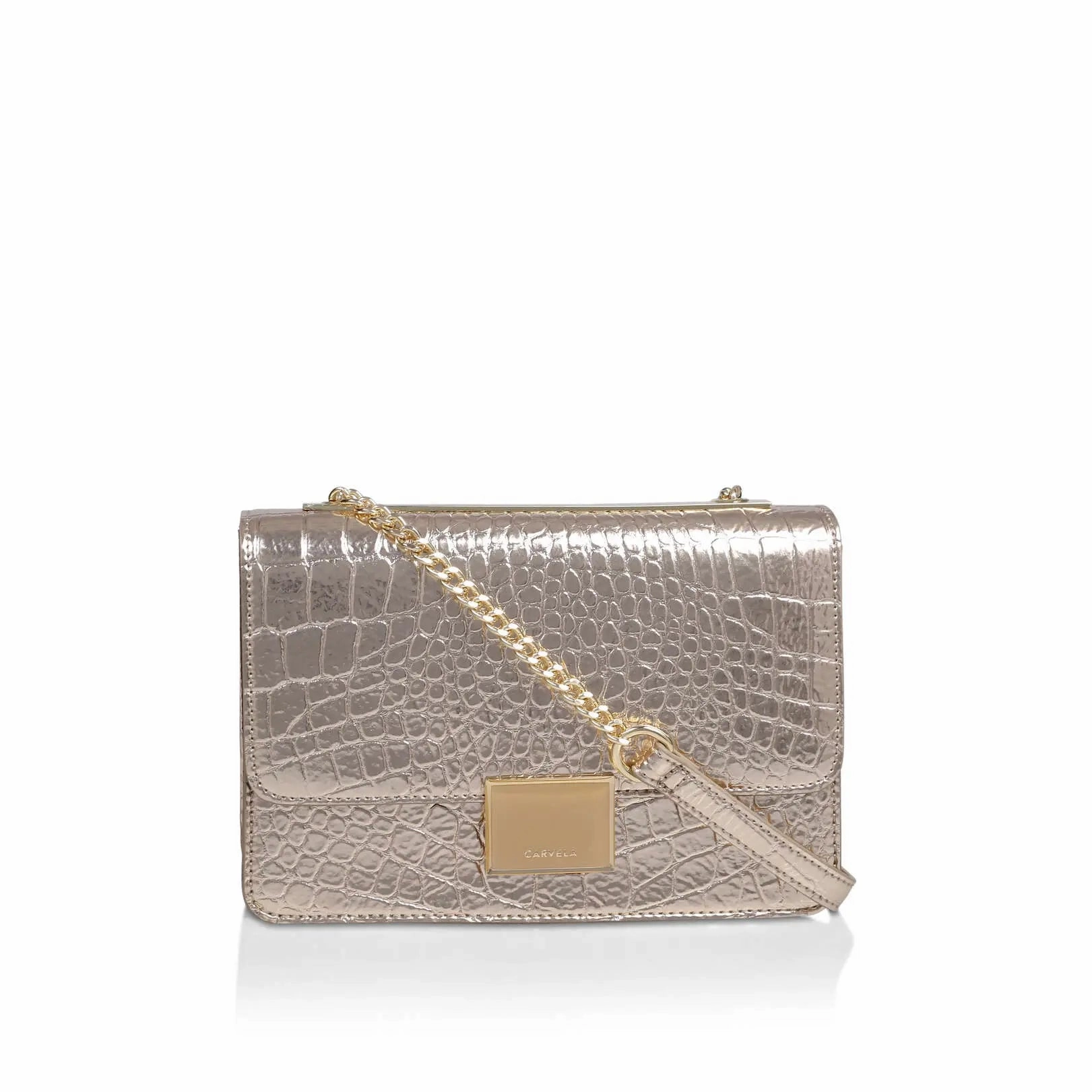 Carvela Jessica Back Pocket Crossbody bag-Gold