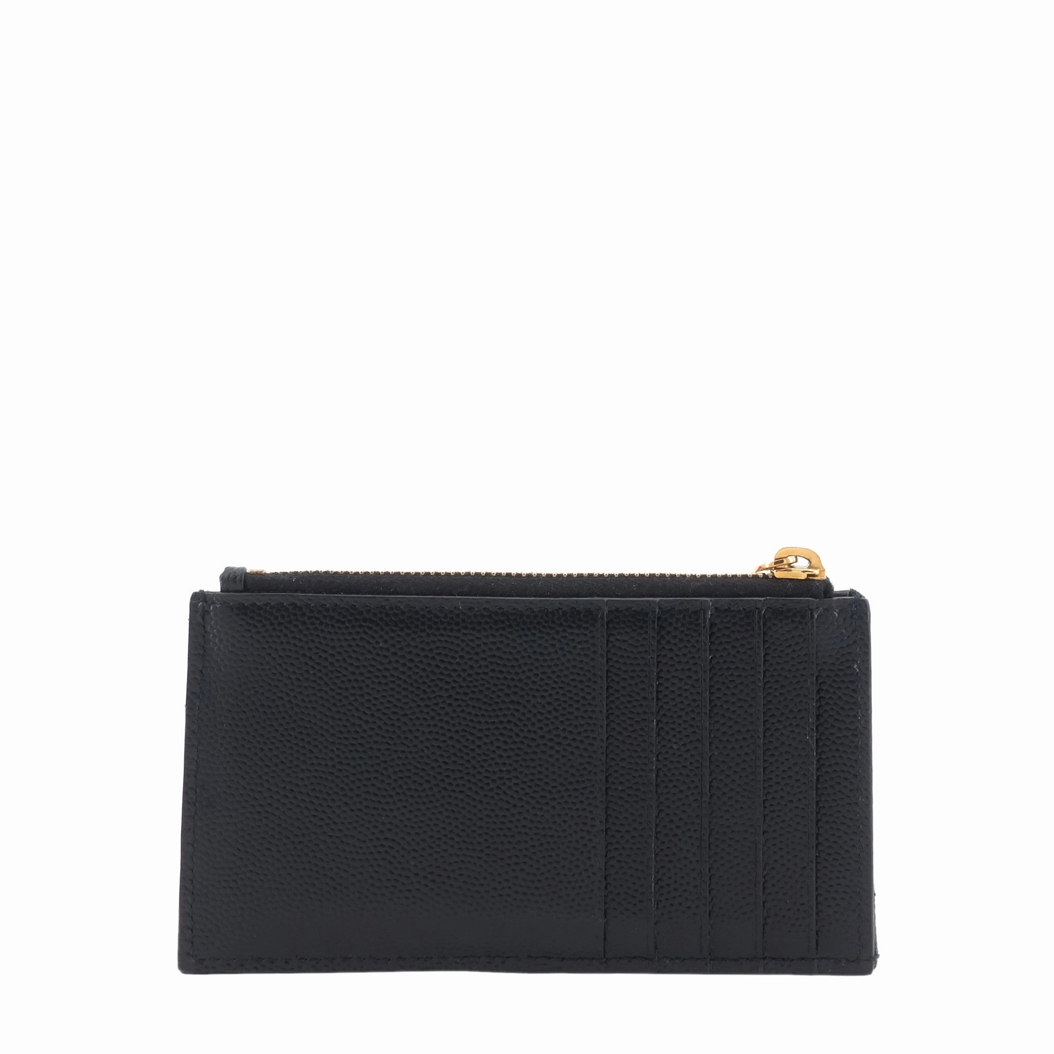 Cassandre Matelass Fragments Grain de Poudre Leather Card Case