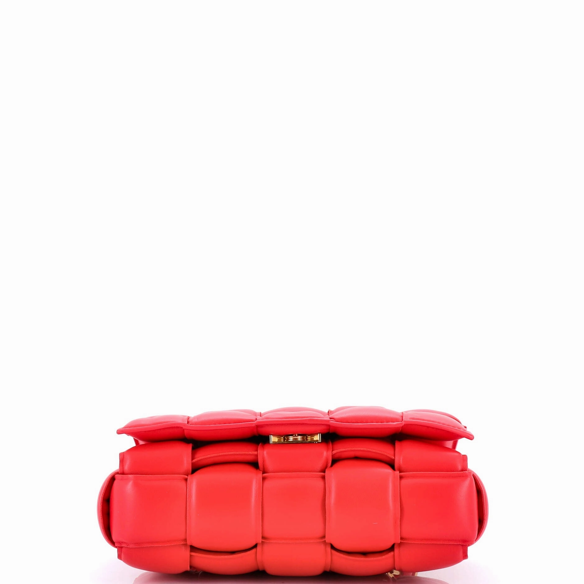 Cassette Crossbody Bag Padded Maxi Intrecciato Leather